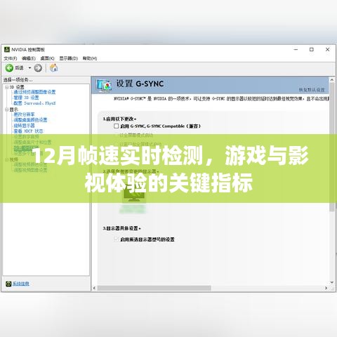 揭秘，游戏与影视体验的关键指标——实时帧速检测