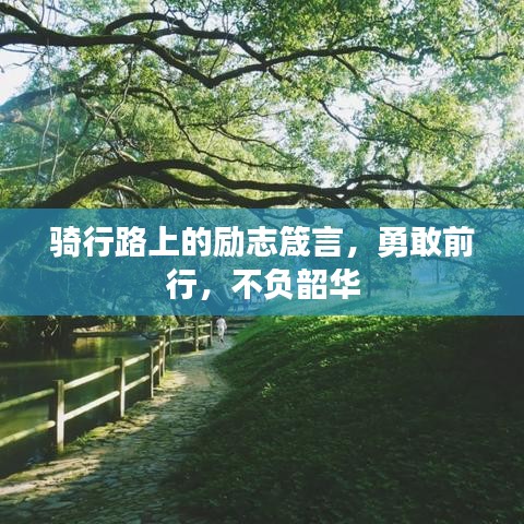 骑行路上的励志箴言，勇敢前行，不负韶华