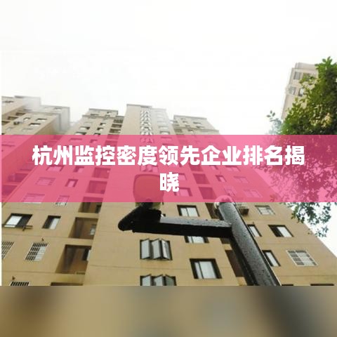 杭州监控密度领先企业排名揭晓
