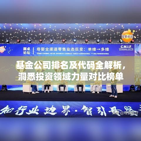 基金公司排名及代码全解析，洞悉投资领域力量对比榜单