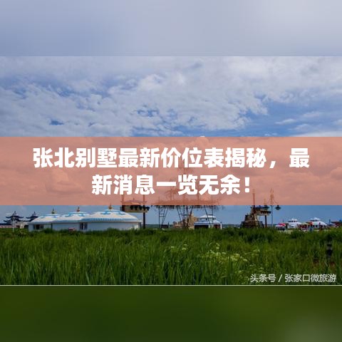张北别墅最新价位表揭秘，最新消息一览无余！